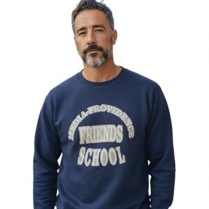 VTG retro Men’s Vintage Sweatshirt Media-Providence Friends School old school